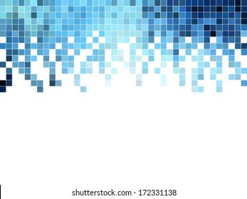 abstract square pixel mosaic background