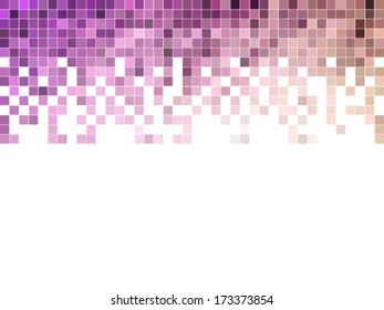 abstract square pixel mosaic background