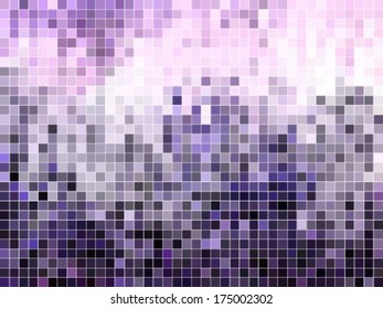 abstract square pixel mosaic background