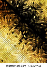 abstract square pixel mosaic background