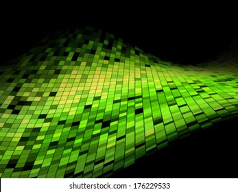 abstract square pixel mosaic background