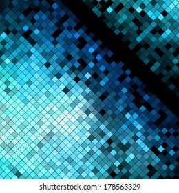 abstract square pixel mosaic background