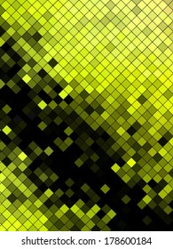 abstract square pixel mosaic background