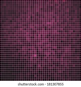 abstract square pixel mosaic background