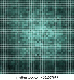 abstract square pixel mosaic background