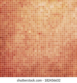 abstract square pixel mosaic background