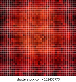 abstract square pixel mosaic background