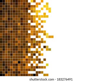 abstract square pixel mosaic background