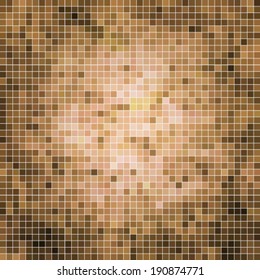 abstract square pixel mosaic background