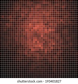 abstract square pixel mosaic background