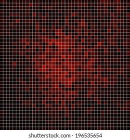 abstract square pixel mosaic background
