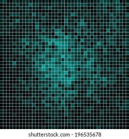 abstract square pixel mosaic background
