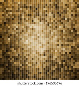 abstract square pixel mosaic background