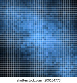 abstract square pixel mosaic background