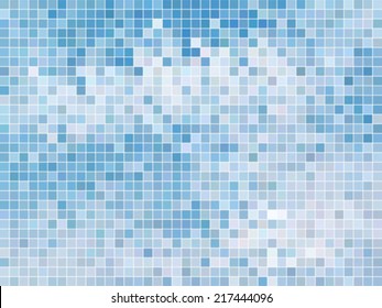 abstract square pixel mosaic background