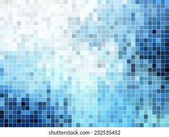 abstract square pixel mosaic background