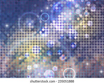 abstract square pixel mosaic background