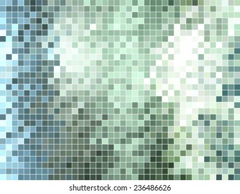 abstract square pixel mosaic background