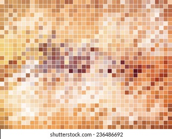 abstract square pixel mosaic background