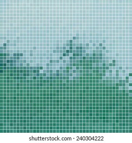 abstract square pixel mosaic background