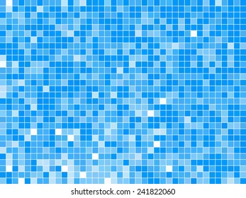 abstract square pixel mosaic background