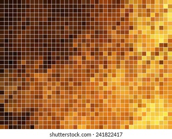 abstract square pixel mosaic background