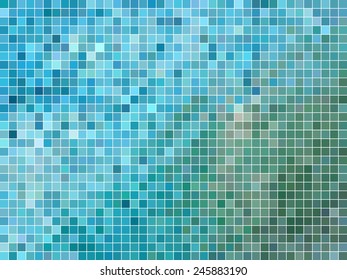 abstract square pixel mosaic background