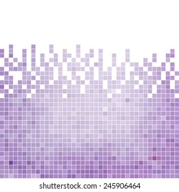 abstract square pixel mosaic background