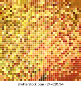 abstract square pixel mosaic background