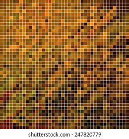abstract square pixel mosaic background