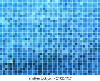 abstract square pixel mosaic background