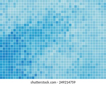 abstract square pixel mosaic background
