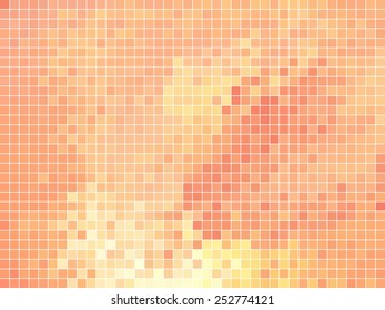 abstract square pixel mosaic background