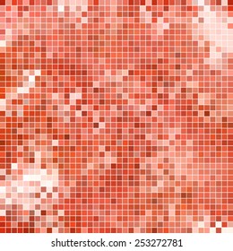 abstract square pixel mosaic background