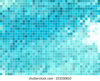 abstract square pixel mosaic background