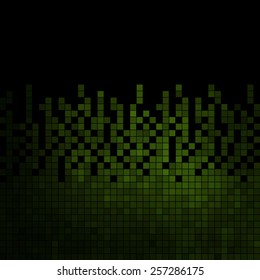 abstract square pixel mosaic background