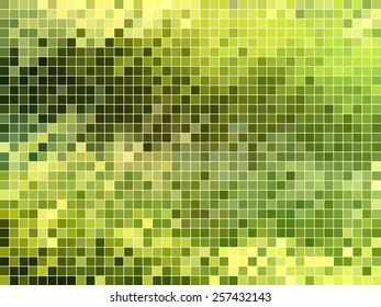 abstract square pixel mosaic background