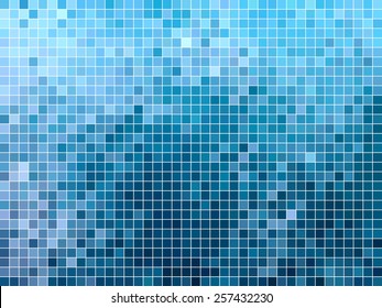 abstract square pixel mosaic background