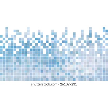 abstract square pixel mosaic background