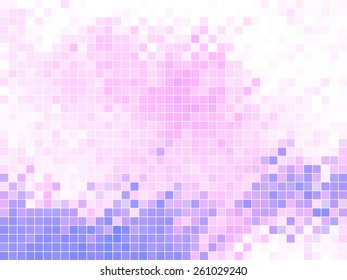 abstract square pixel mosaic background