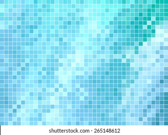 abstract square pixel mosaic background