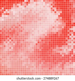 abstract square pixel mosaic background