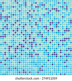 abstract square pixel mosaic background
