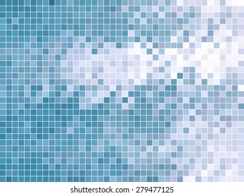abstract square pixel mosaic background