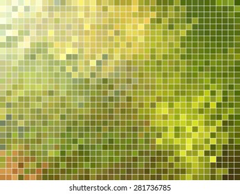 abstract square pixel mosaic background