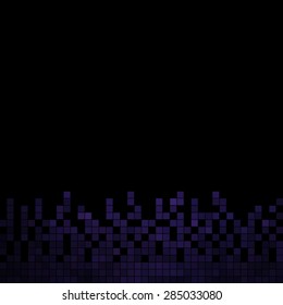 abstract square pixel mosaic background