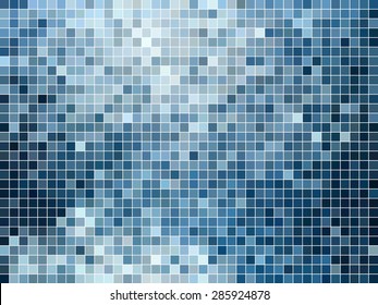 abstract square pixel mosaic background