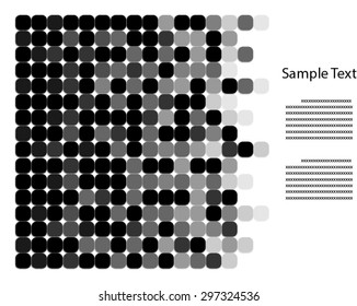 abstract square pixel mosaic background for advertising