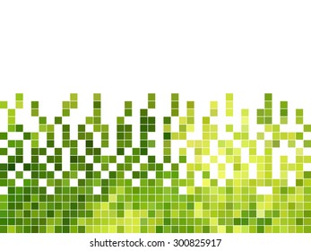 abstract square pixel mosaic background