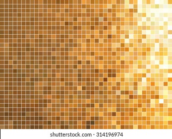 abstract square pixel mosaic background